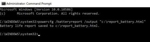 Как проверить состояние батареи ноутбука в Windows 10